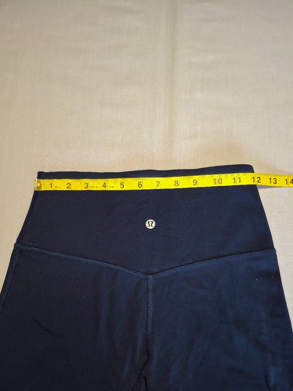 Lululemon Groove Super High-Rise Flared Navy Blue Pants | Size 6 - Picture 6 of 11